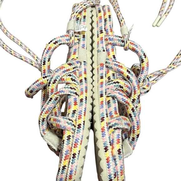Zara Multicolor Strappy Sandals - Picture 3 of 5